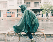 画像をギャラリービューアに読み込む, *FAIRWEATHER* packable rain poncho
