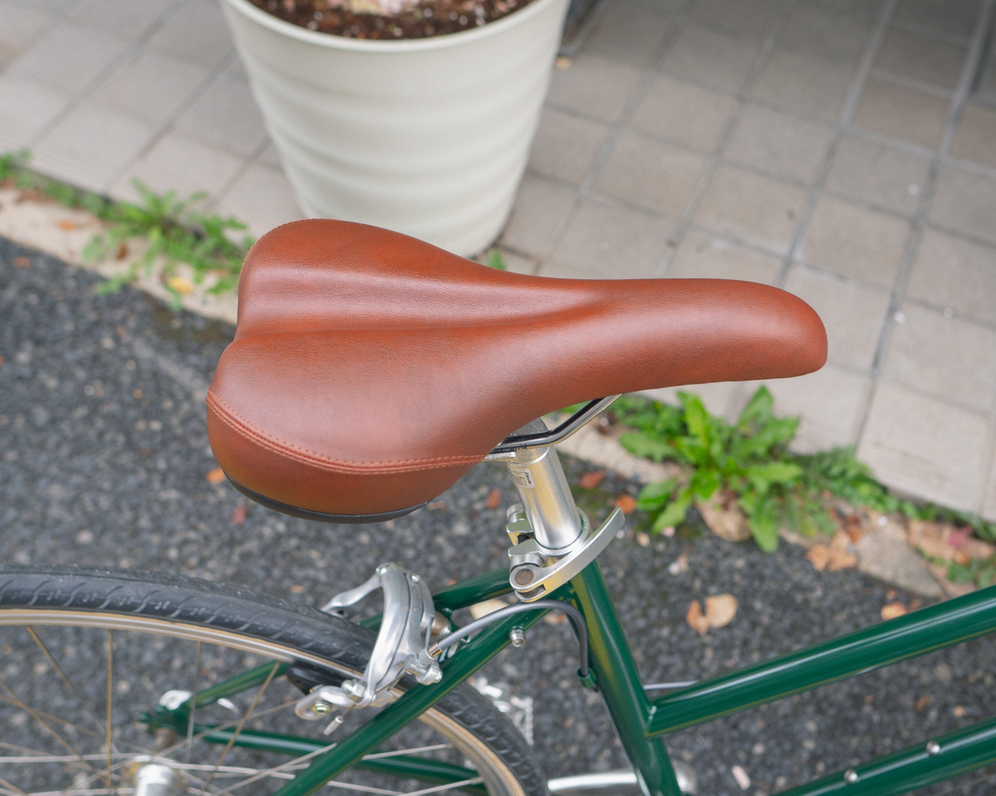 TOKYOBIKE BISOU モスグリーン｜26インチ・カゴ付き街乗り自転車｜広島