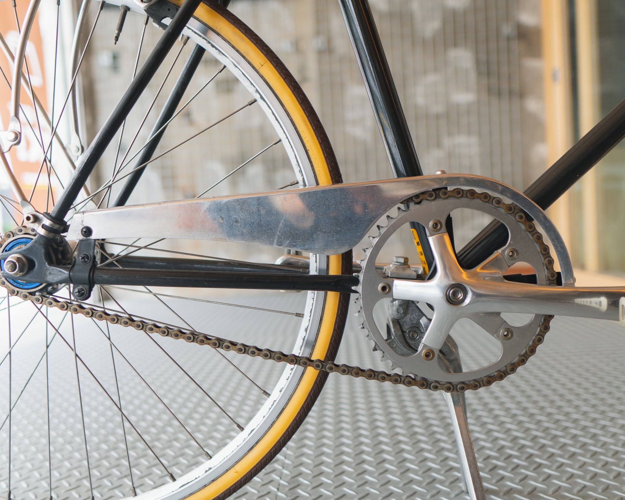 ヴェロオレンジ　チェーンホイール VELO ORANGE* alloy chainguard (polish) | Fergie Cycle